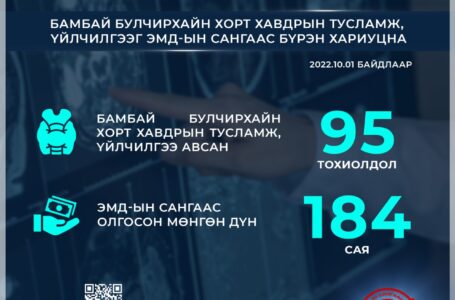 Бамбай булчирхайн хорт хавдрын тусламж, үйлчилгээг ЭМД-ын сангаас  бүрэн хариуцна